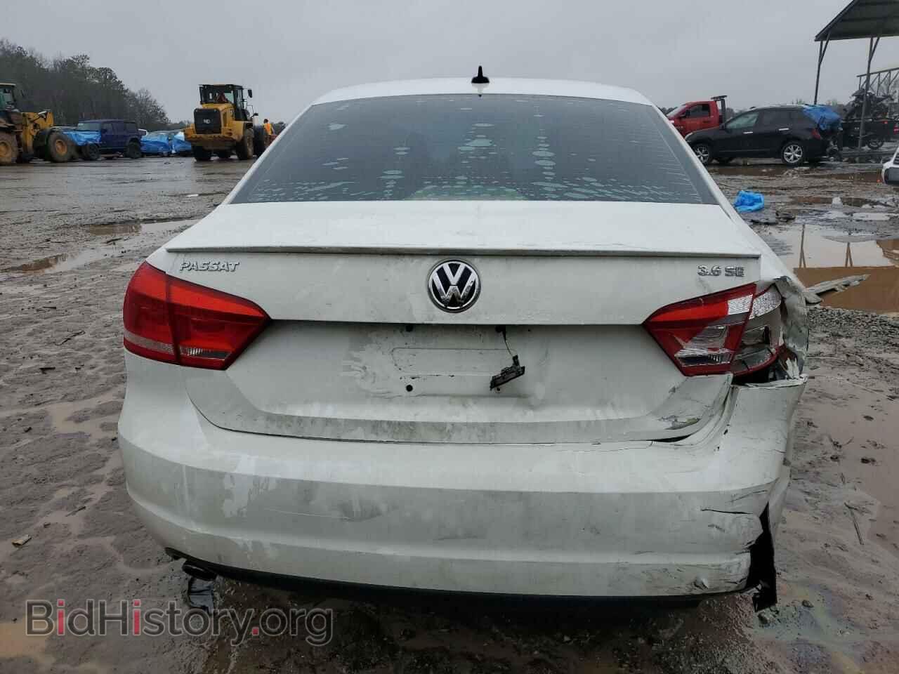 2012 VOLKSWAGEN PASSAT - VIN: 1VWBM7A38CC018437 - Фото 6