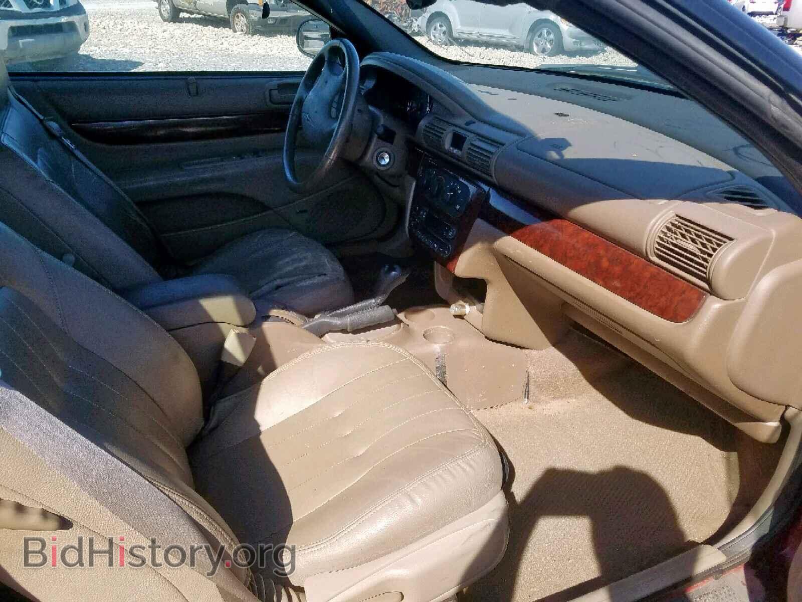 2001 CHRYSLER SEBRING - VIN: 1C3EL55U01N643866 - Фото 5