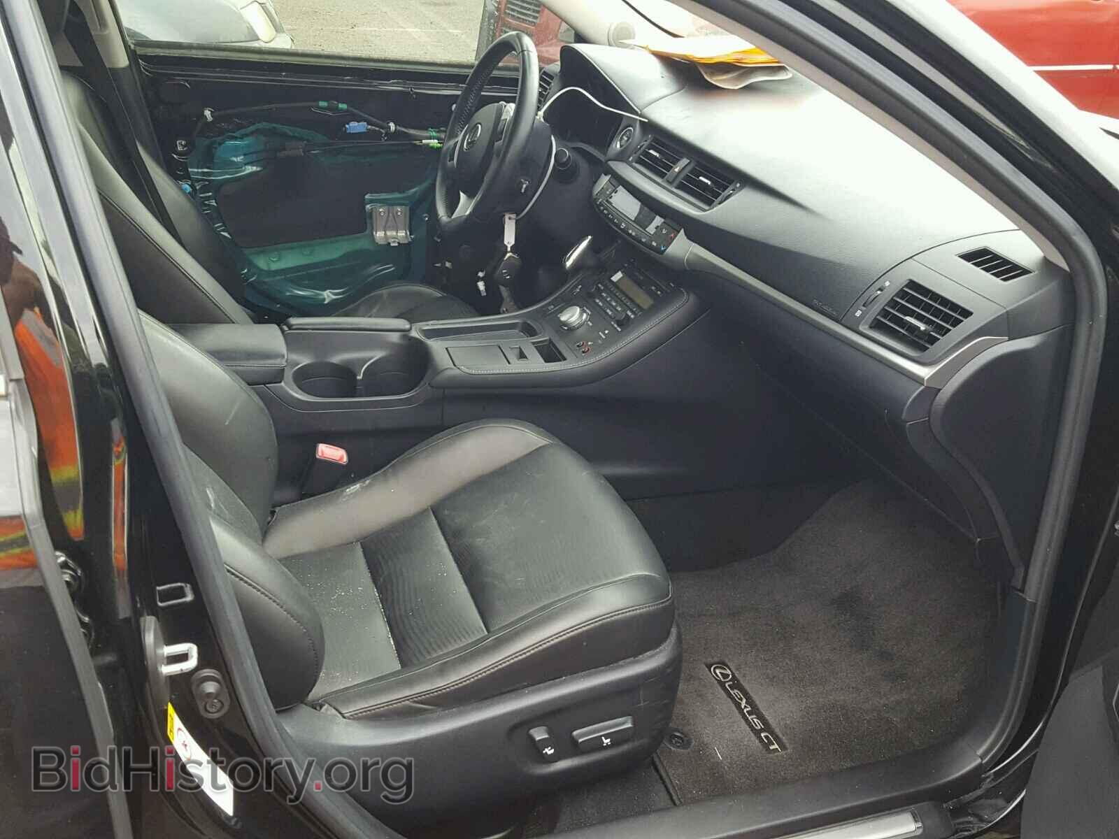 2013 LEXUS CT 200 - VIN: JTHKD5BH2D2152111 - Фото 5