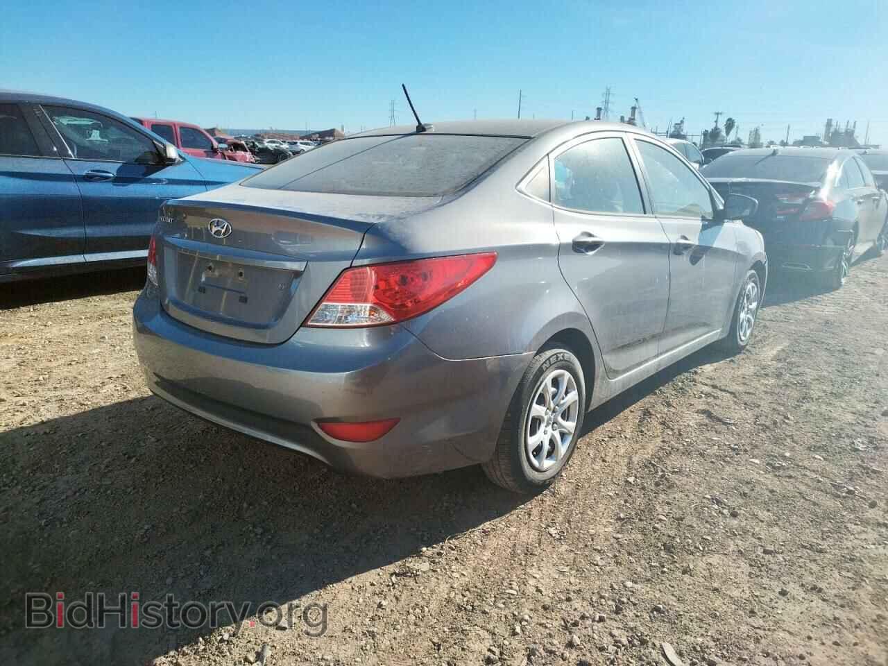 2013 HYUNDAI ACCENT - VIN: KMHCT4AE0DU539380 - Фото 4