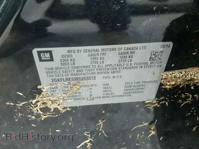 2014 GMC TERRAIN - VIN: 2GKFLRE39E6260313 - Фото 10