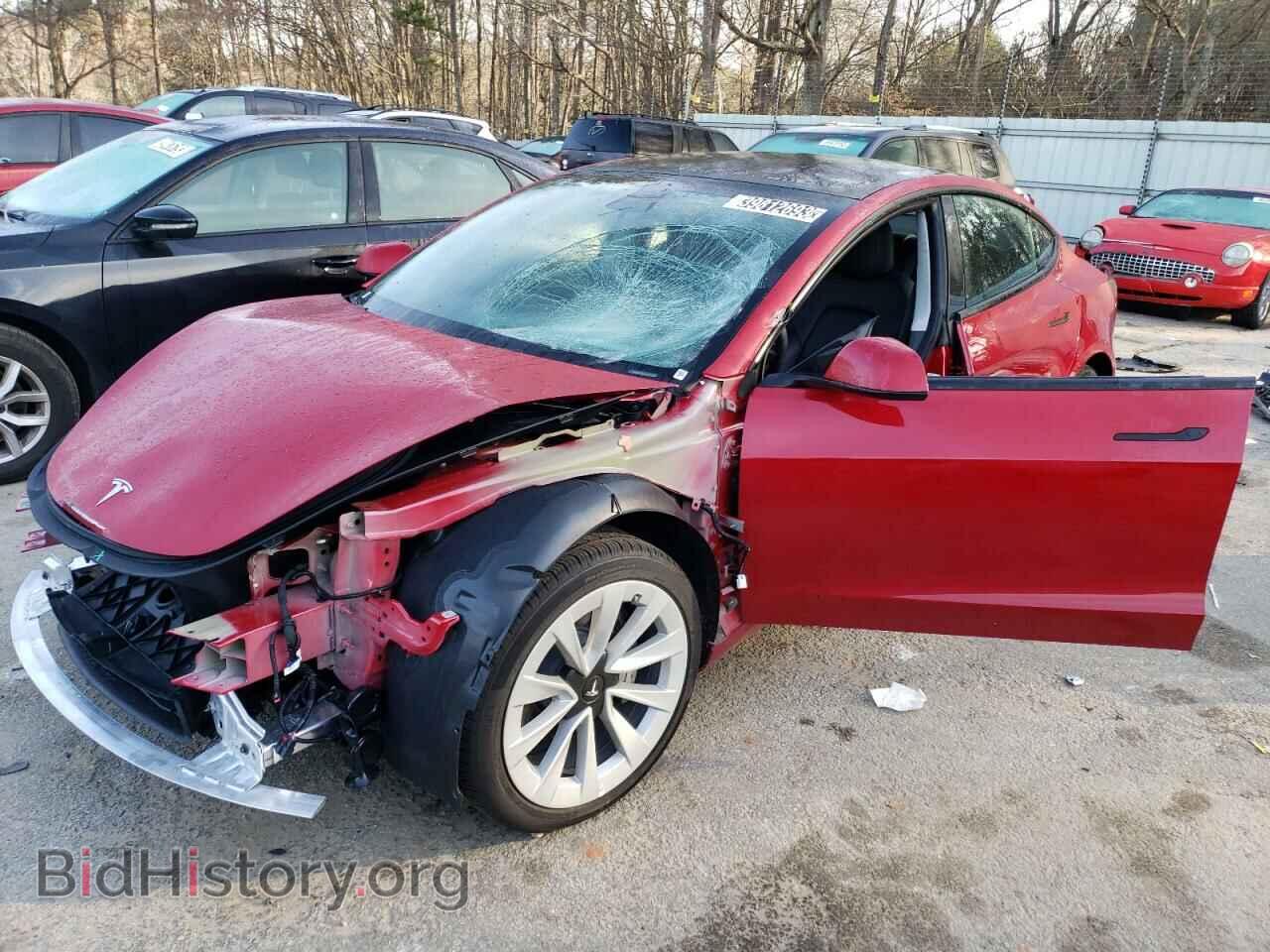 Фотография 5YJ3E1EAXNF369141 - TESLA MODEL 3 2022