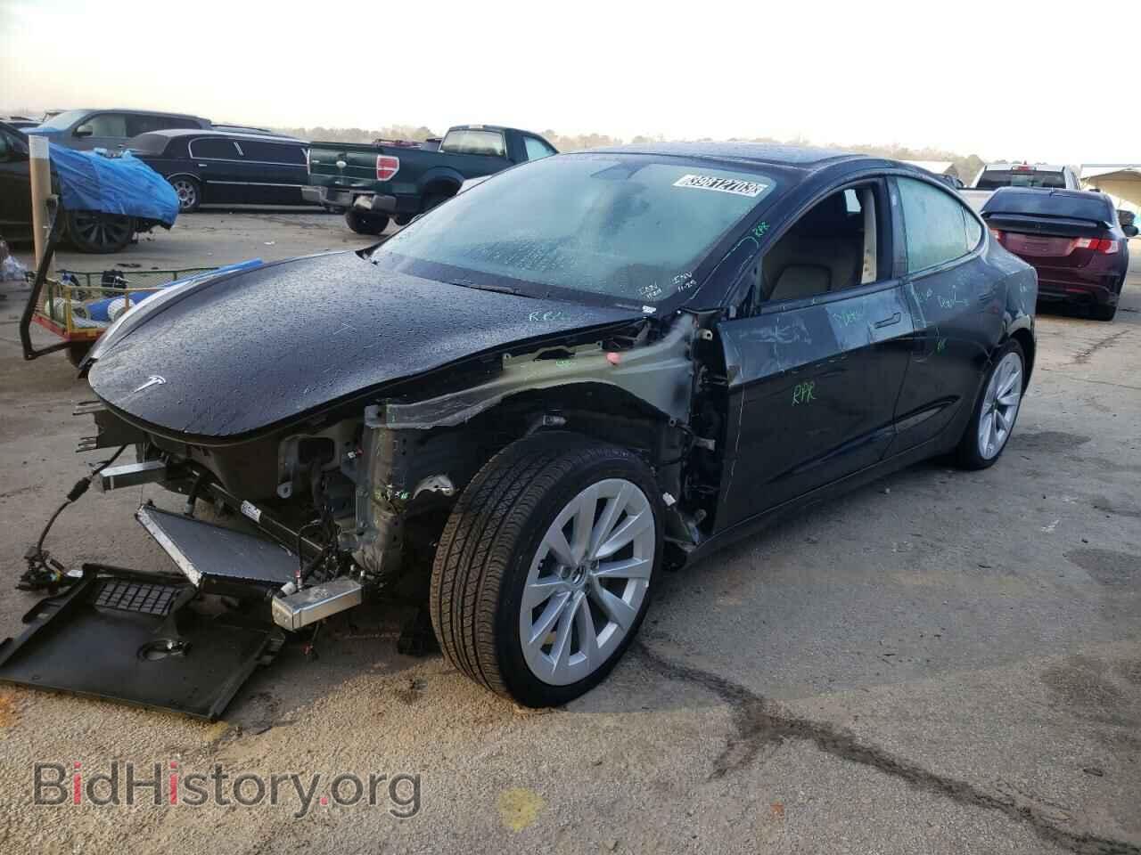 Photo 5YJ3E1EB7NF189169 - TESLA MODEL 3 2022