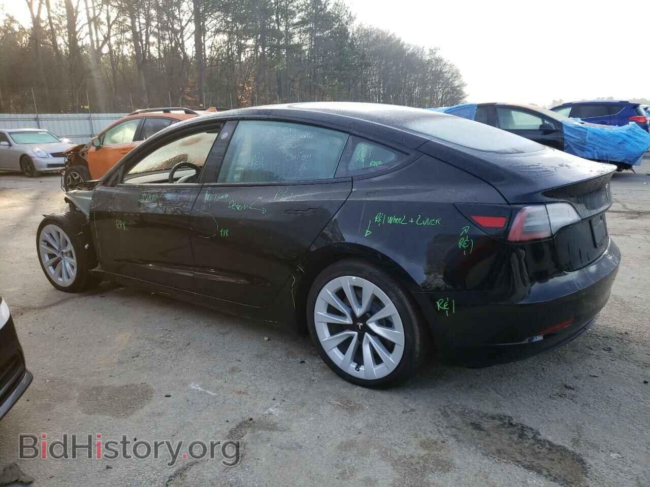 2022 TESLA MODEL 3 - VIN: 5YJ3E1EB7NF189169 - Photo 2
