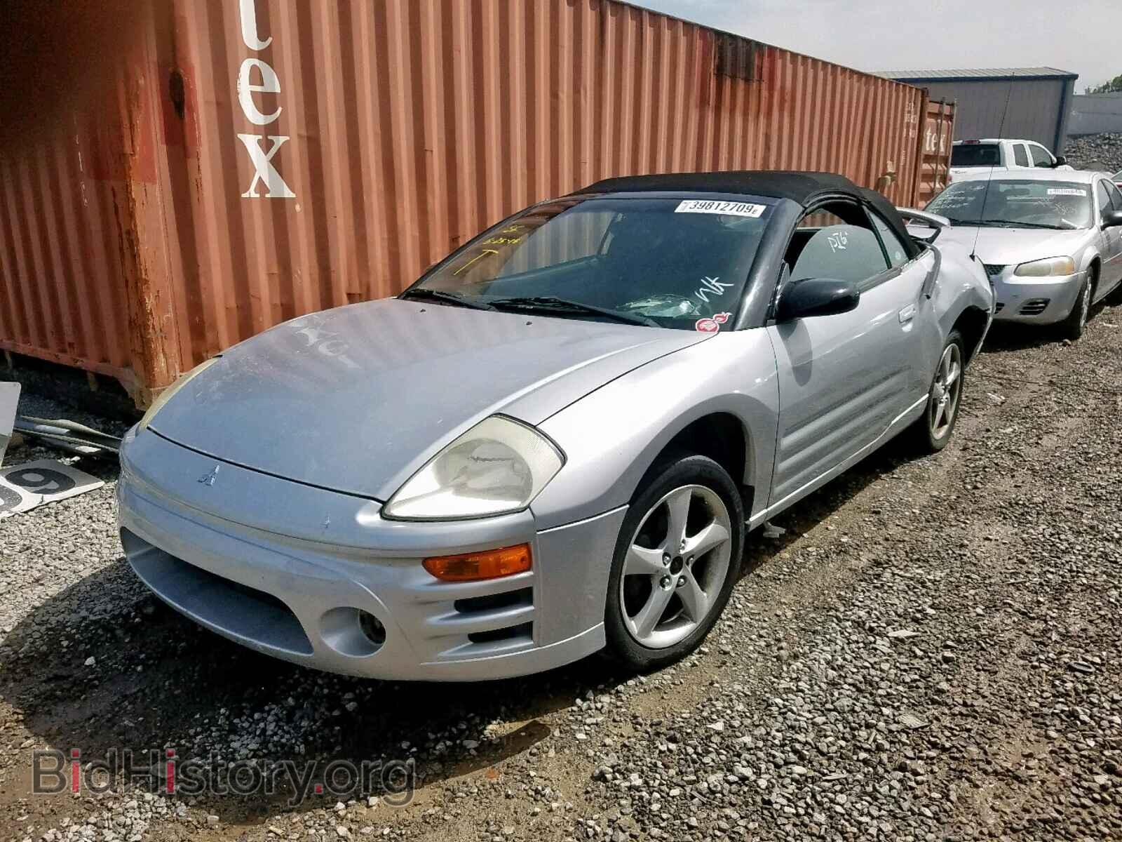 2003 MITSUBISHI ECLIPSE - VIN: 4A3AE45G73E048666 - Фото 2