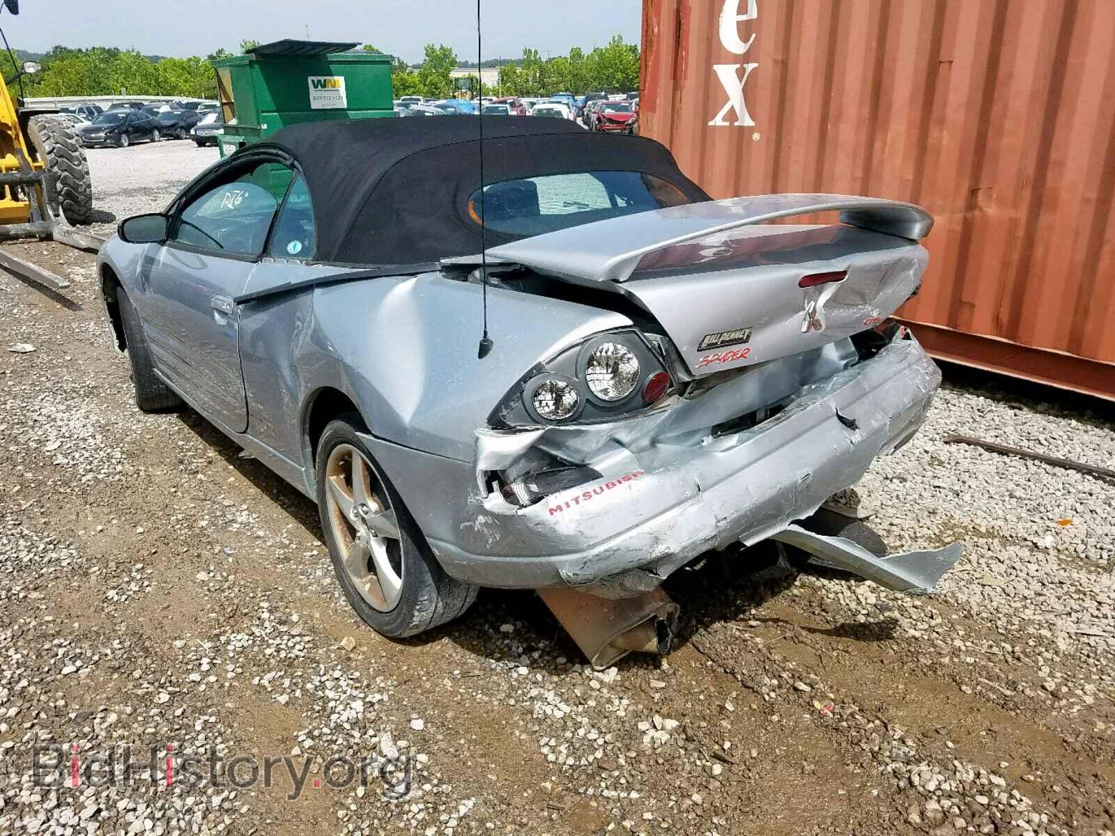 2003 MITSUBISHI ECLIPSE - VIN: 4A3AE45G73E048666 - Фото 3