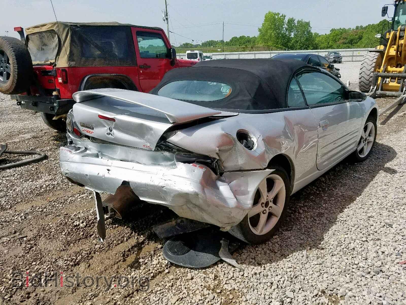 2003 MITSUBISHI ECLIPSE - VIN: 4A3AE45G73E048666 - Фото 4