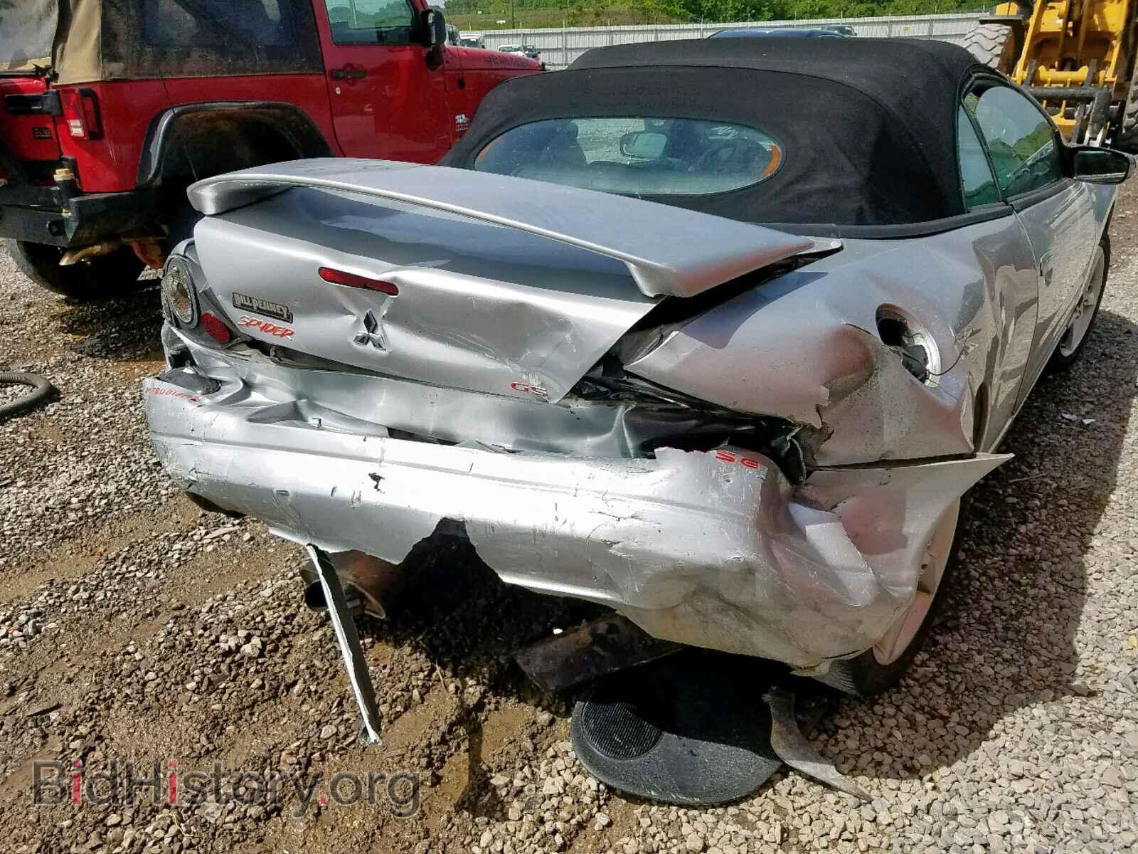 2003 MITSUBISHI ECLIPSE - VIN: 4A3AE45G73E048666 - Фото 10
