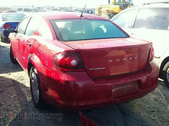 2014 DODGE AVENGER - VIN: 1C3CDZAG5EN234165 - Фото 3