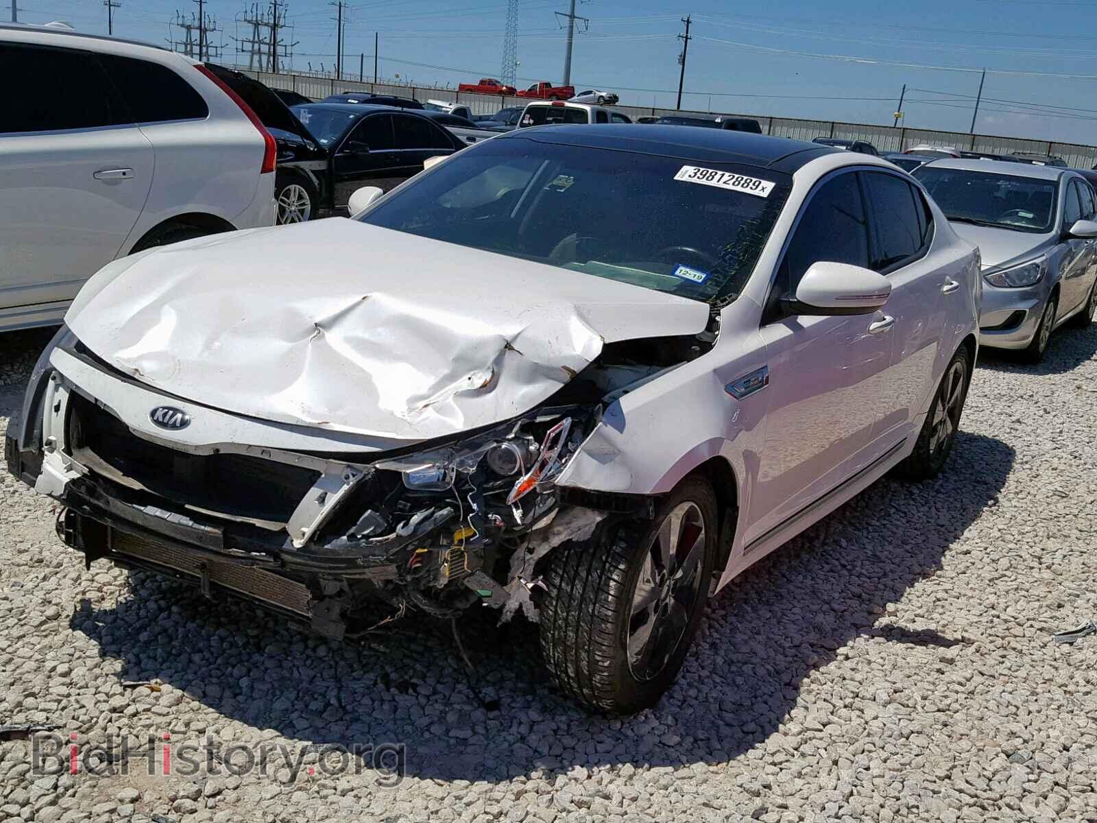 2014 KIA OPTIMA HYB - VIN: KNAGN4AD7E5064391 - Фото 2