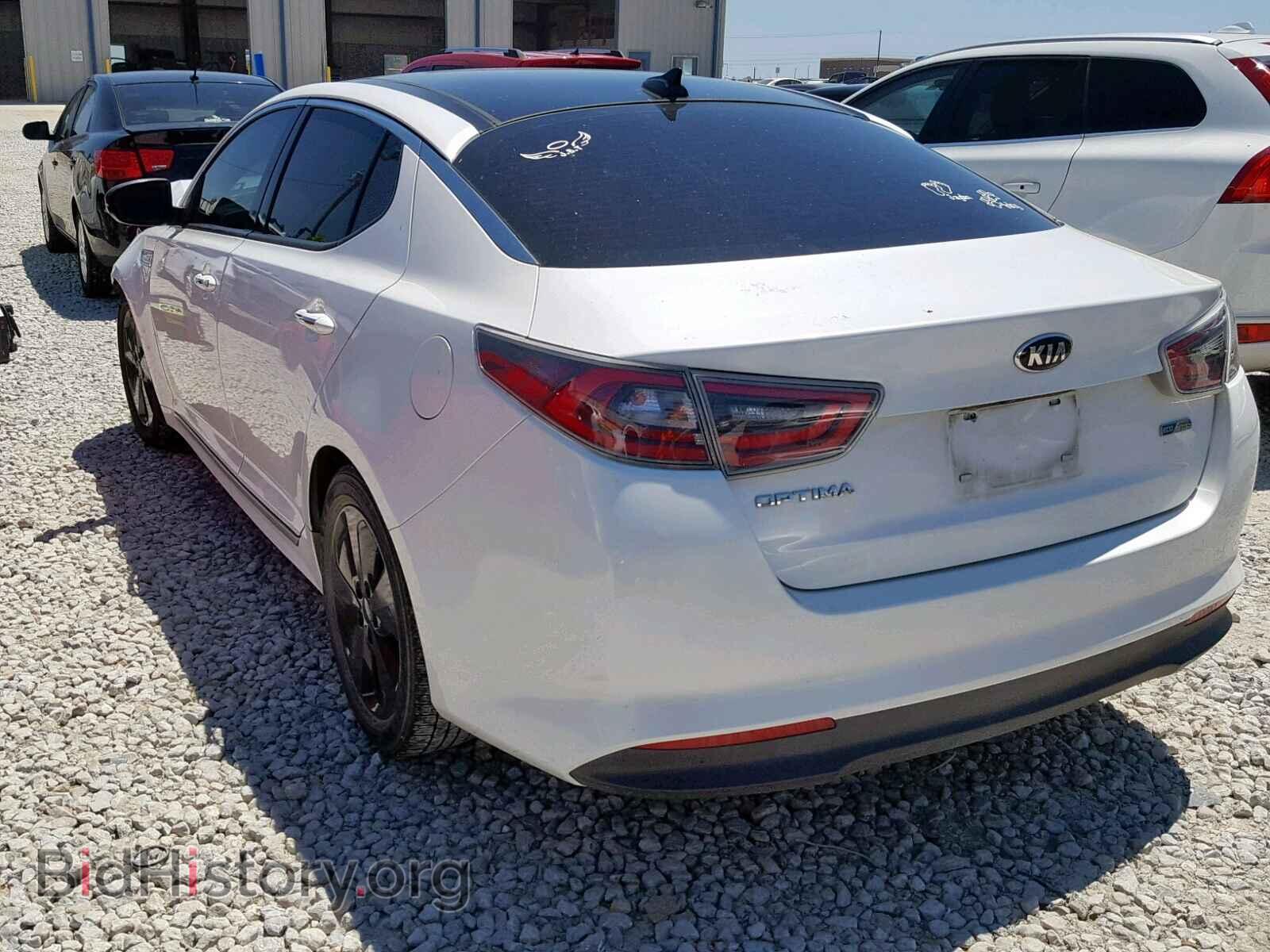 2014 KIA OPTIMA HYB - VIN: KNAGN4AD7E5064391 - Фото 3