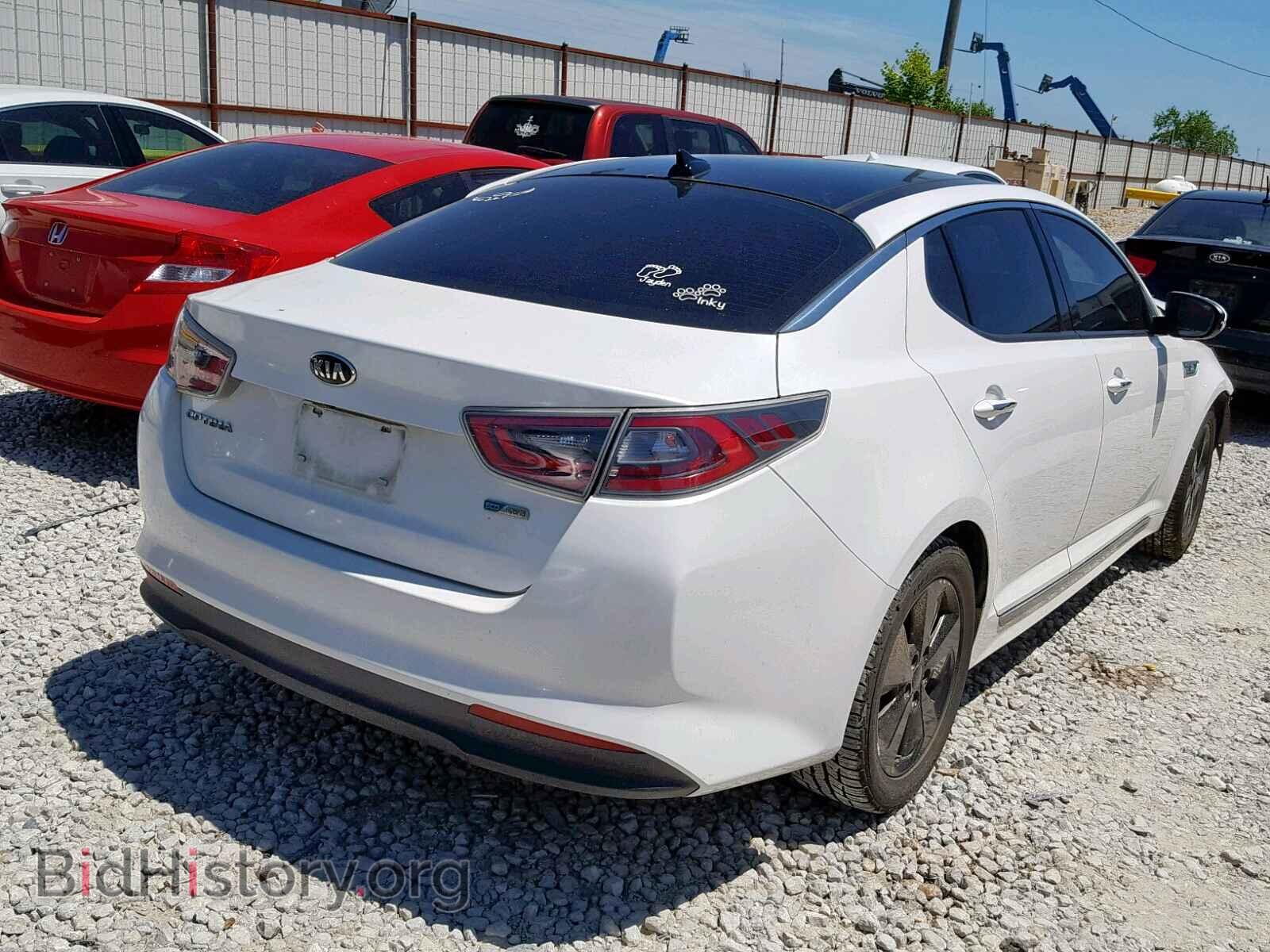 2014 KIA OPTIMA HYB - VIN: KNAGN4AD7E5064391 - Фото 4