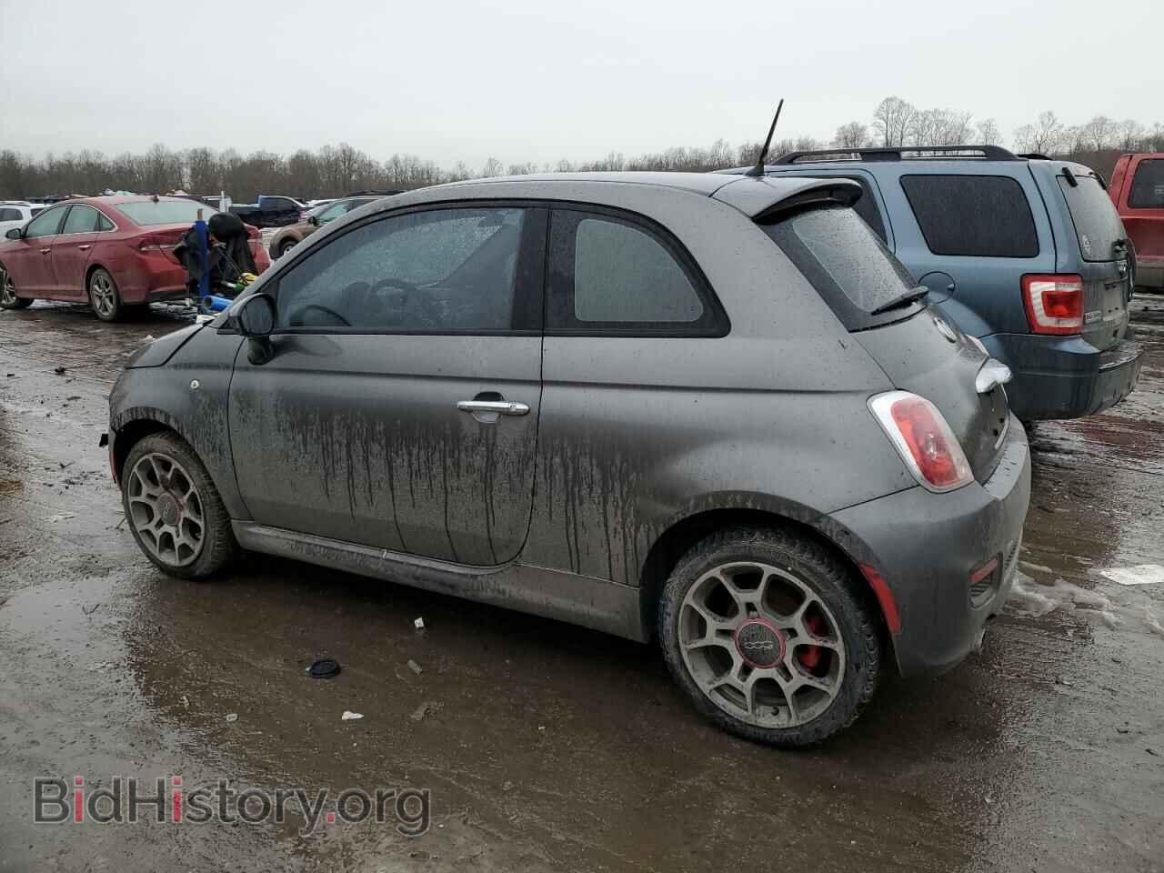2012 FIAT 500 - VIN: 3C3CFFBR1CT126146 - Фото 2