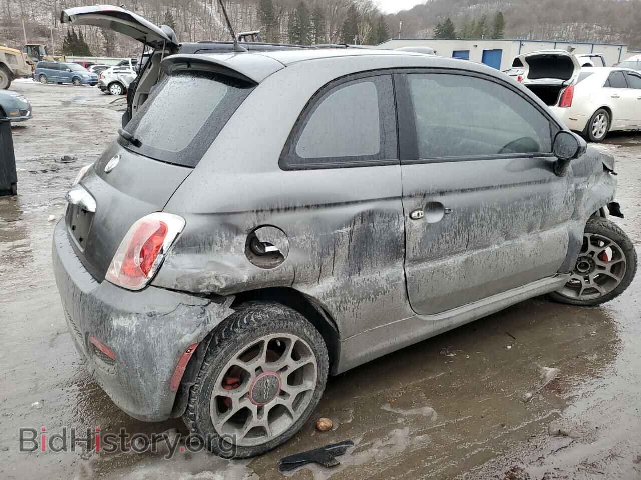2012 FIAT 500 - VIN: 3C3CFFBR1CT126146 - Фото 3