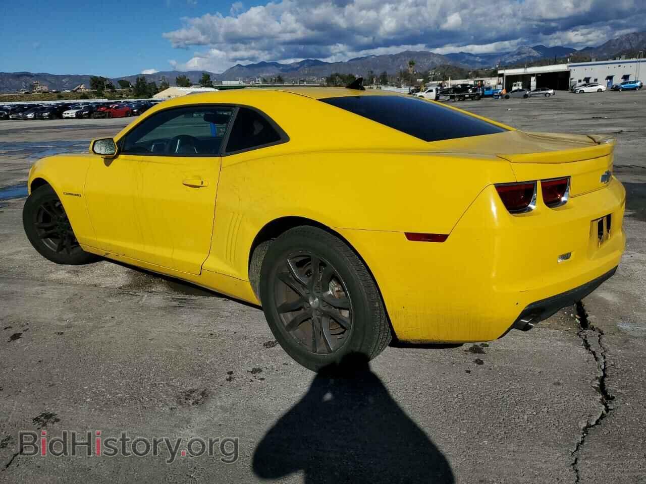 2012 CHEVROLET CAMARO - VIN: 2G1FA1E36C9108447 - Фото 2