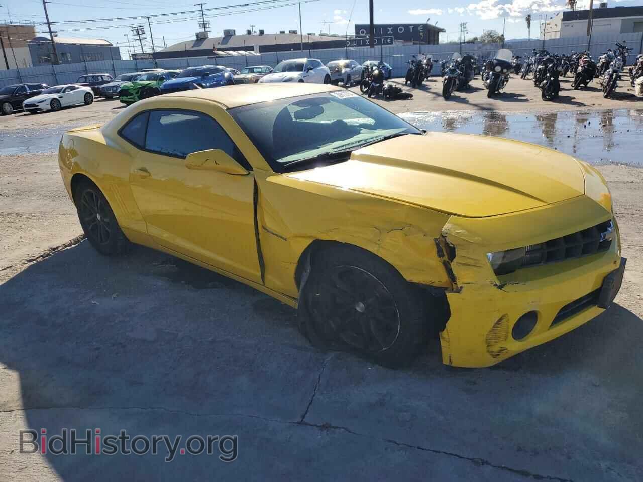 2012 CHEVROLET CAMARO - VIN: 2G1FA1E36C9108447 - Фото 4