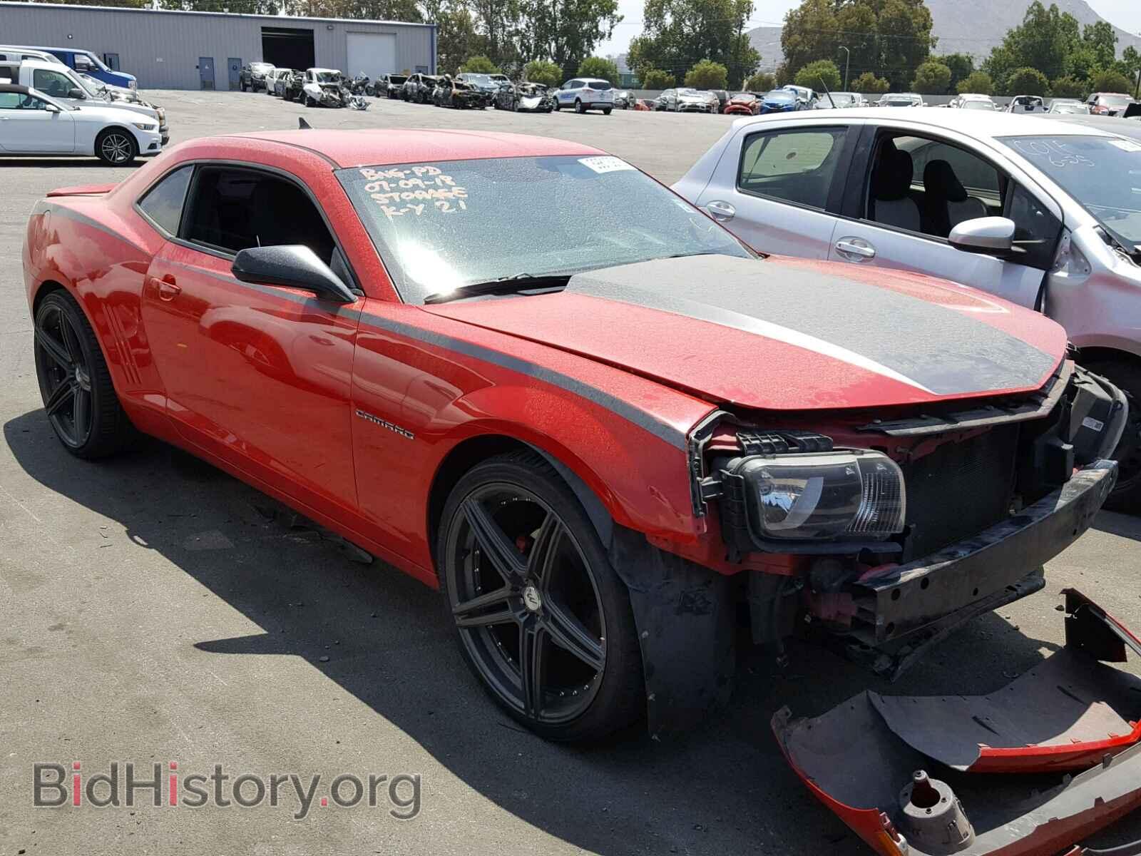 Photo 2G1FA1E31C9193956 - CHEVROLET CAMARO 2012