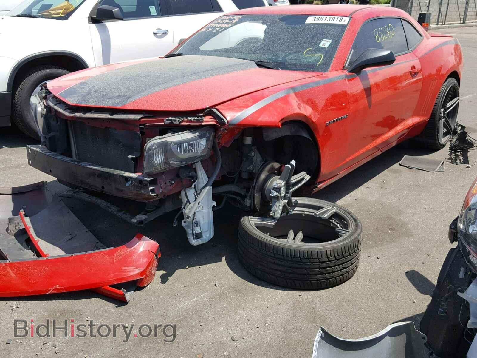 2012 CHEVROLET CAMARO - VIN: 2G1FA1E31C9193956 - Фото 2