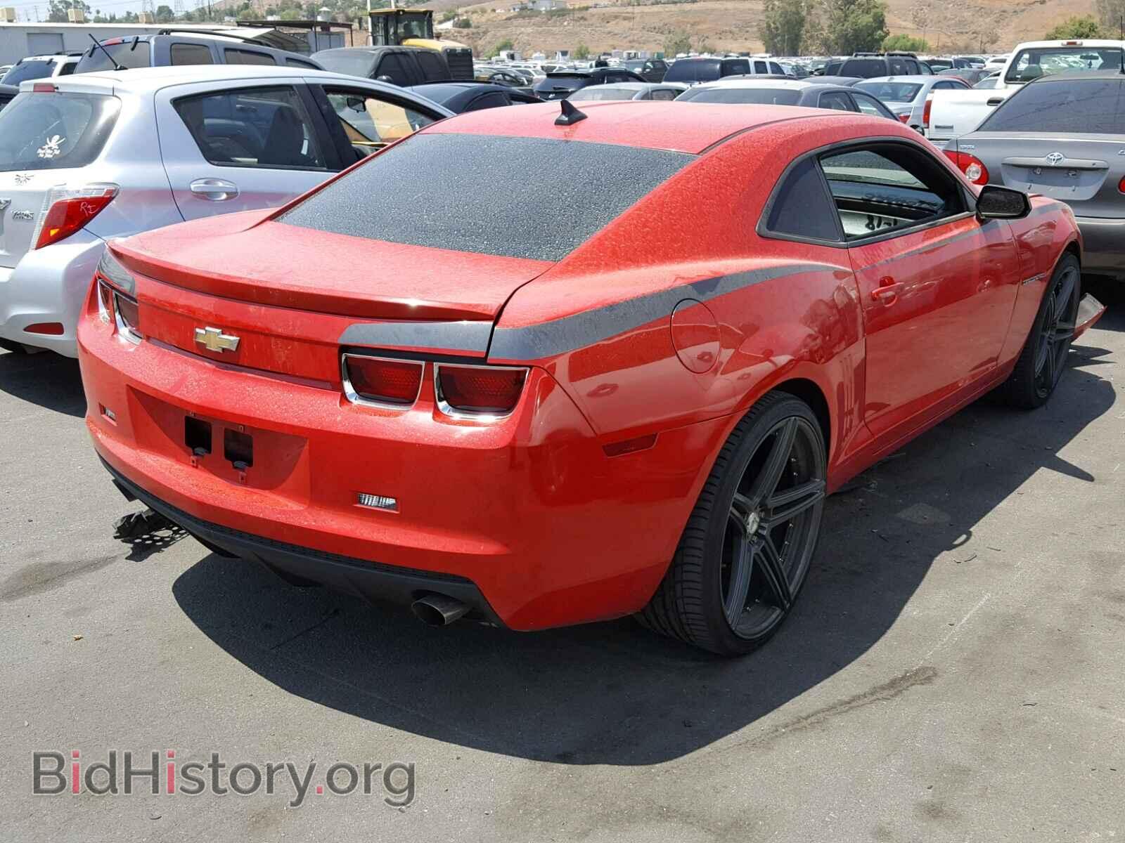 2012 CHEVROLET CAMARO - VIN: 2G1FA1E31C9193956 - Фото 4