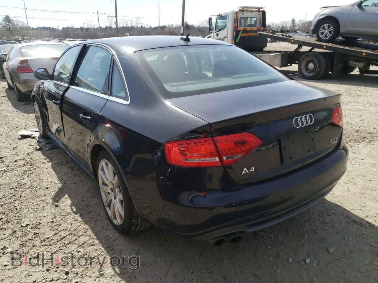 2012 AUDI A4 - VIN: WAUHFAFLXCA118545 - Фото 3