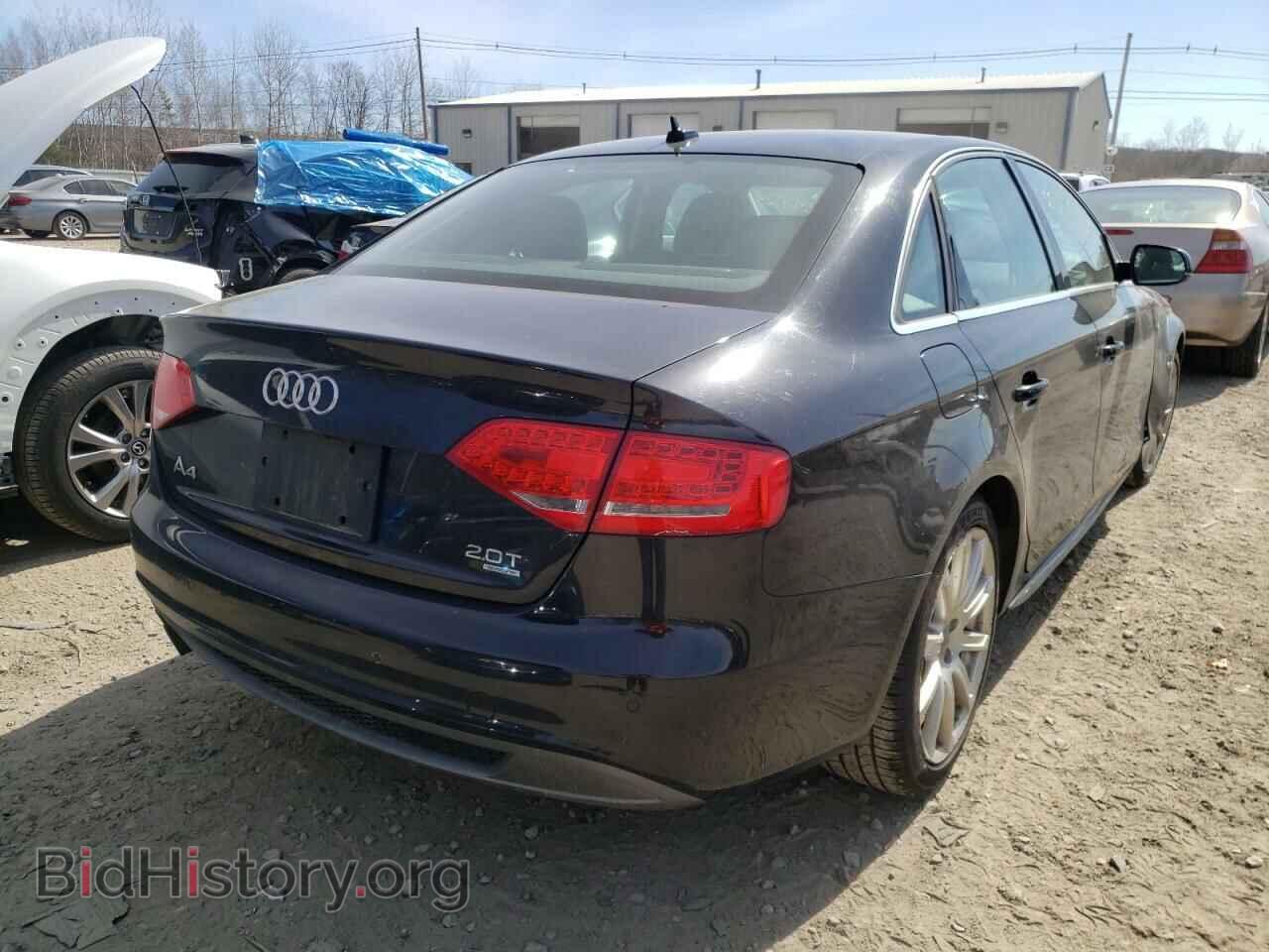 2012 AUDI A4 - VIN: WAUHFAFLXCA118545 - Фото 4