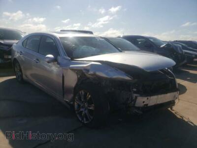 2007 Lexus LS460 LS 460, серебристый — VIN JTHBL46F475009816, Copart
