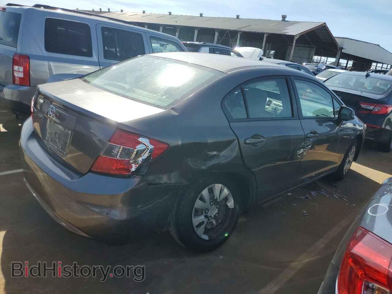 2012 HONDA CIVIC - VIN: 19XFB2F57CE357660 - Фото 3