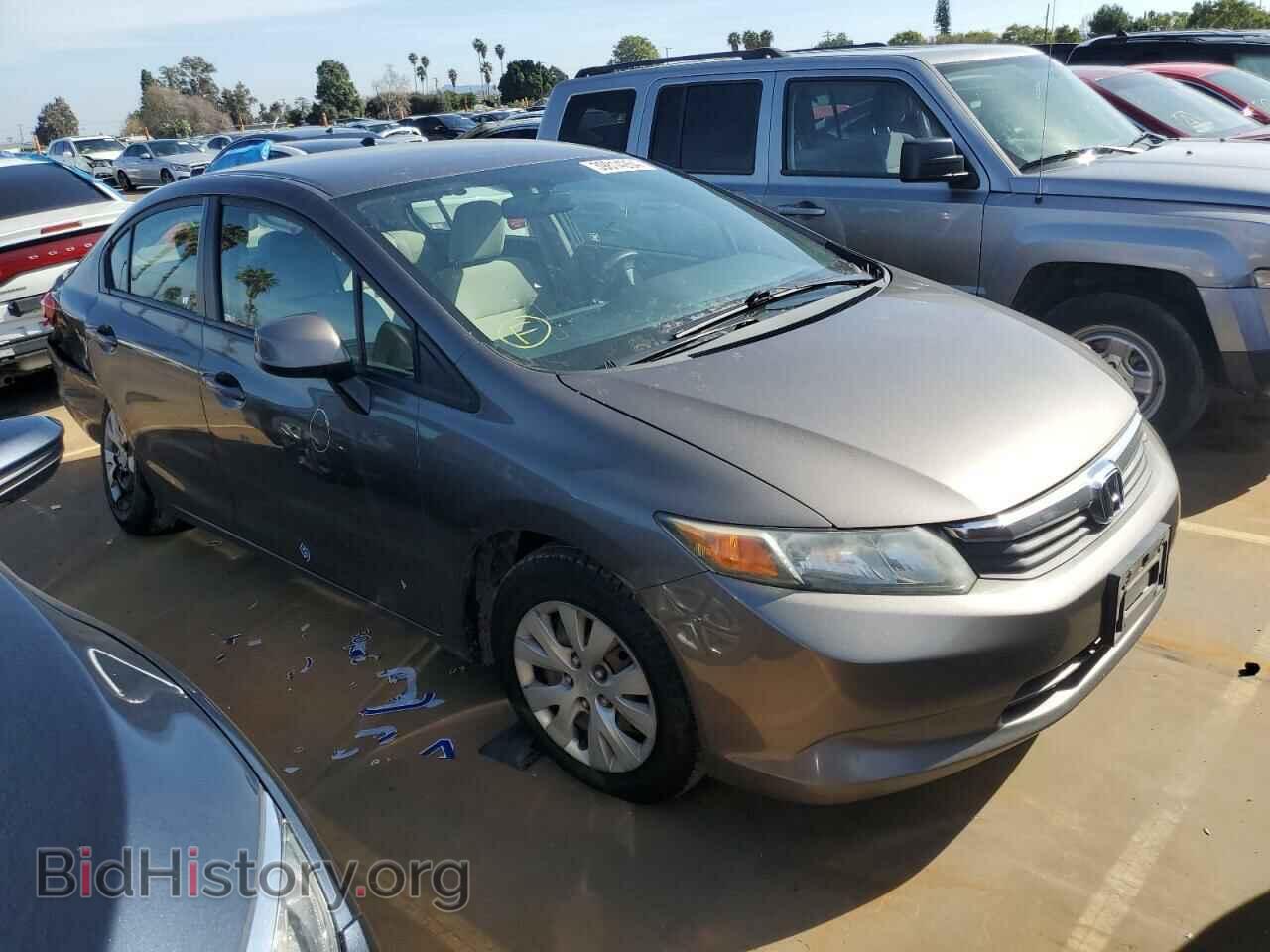 2012 HONDA CIVIC - VIN: 19XFB2F57CE357660 - Фото 4