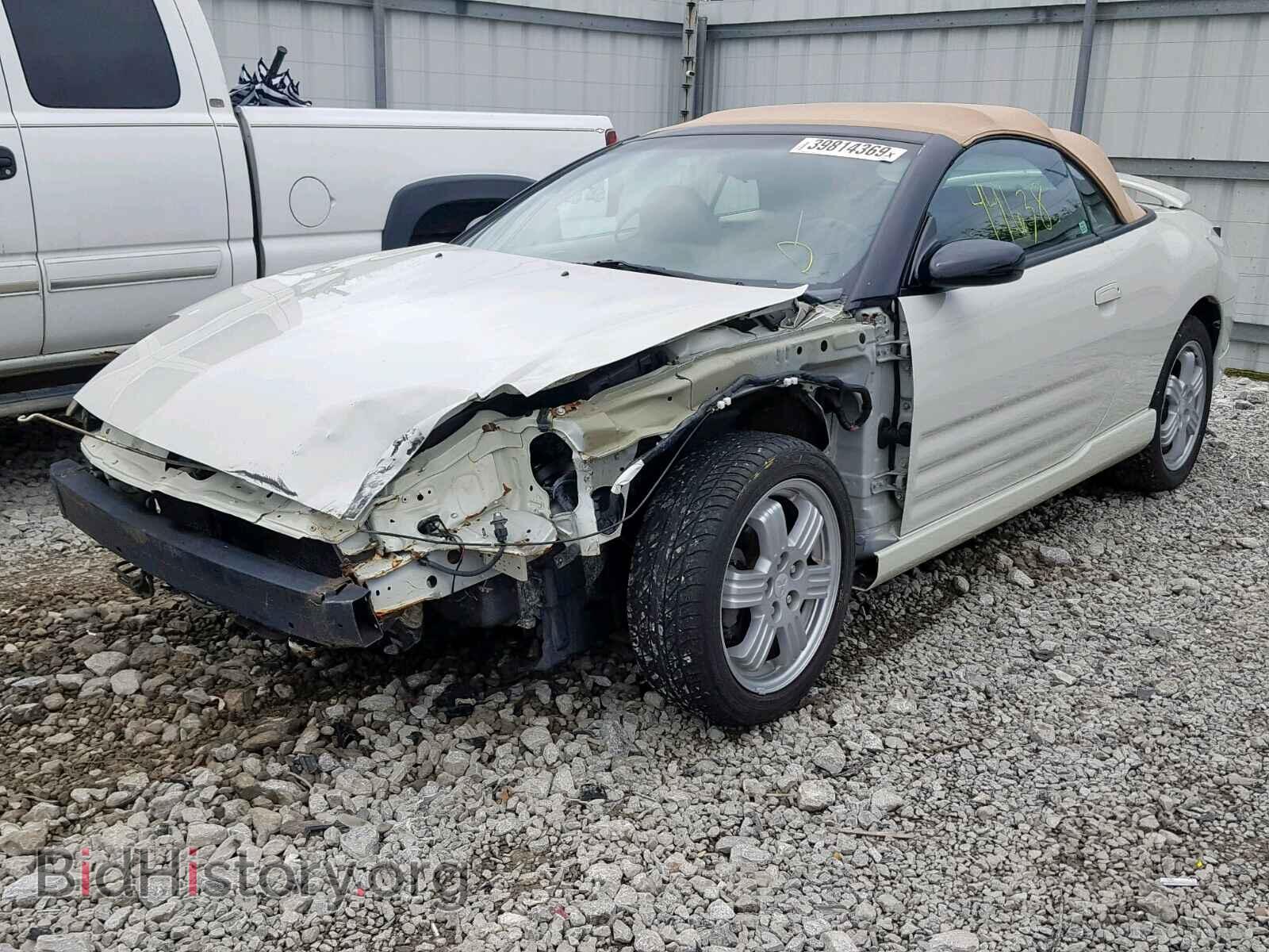 2001 MITSUBISHI ECLIPSE - VIN: 4A3AE85H21E046935 - Фото 2