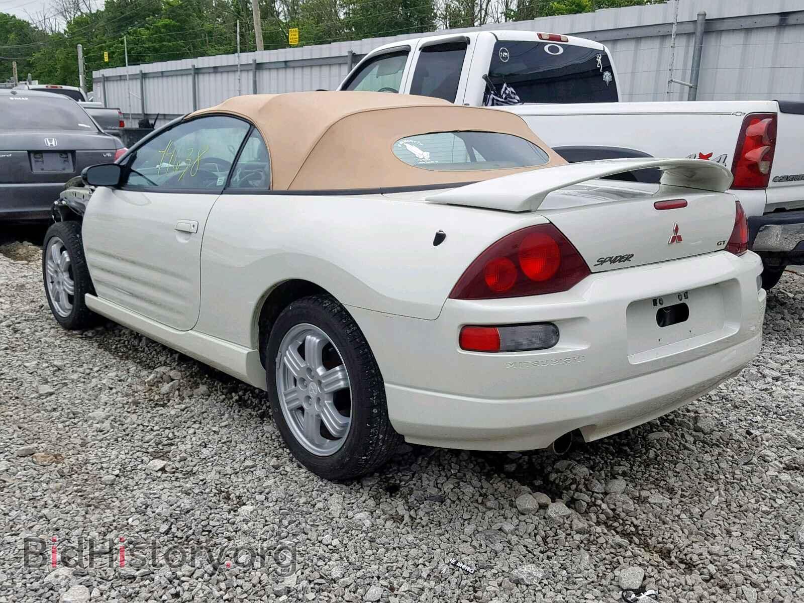 2001 MITSUBISHI ECLIPSE - VIN: 4A3AE85H21E046935 - Фото 3