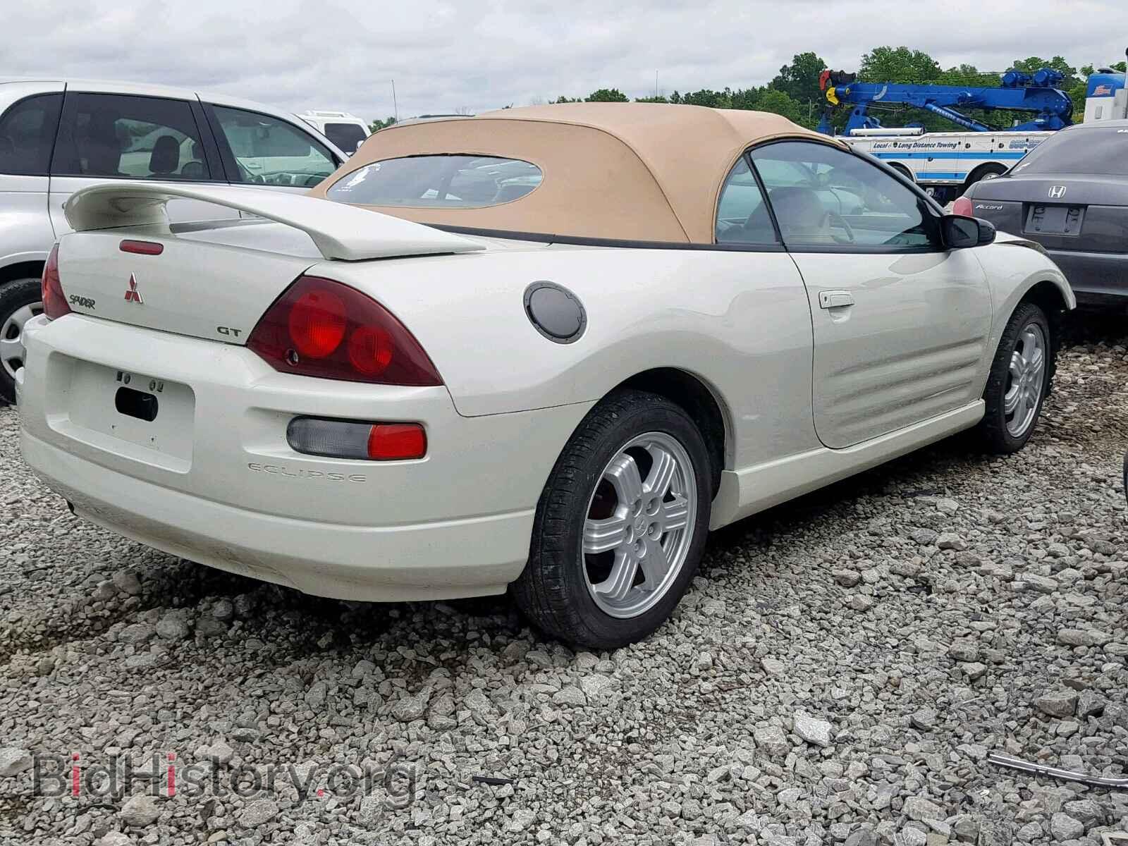 2001 MITSUBISHI ECLIPSE - VIN: 4A3AE85H21E046935 - Фото 4