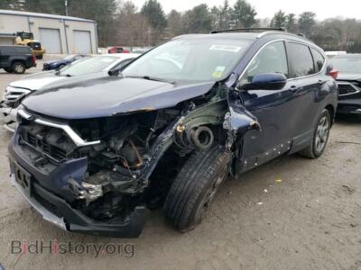 2017 Honda CRV EX, синий — VIN 2HKRW2H53HH682789, Copart