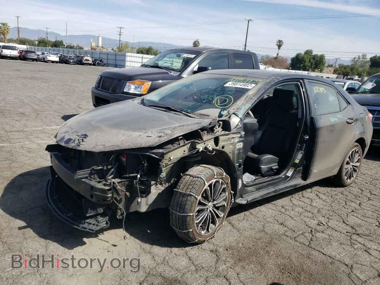 2014 TOYOTA COROLLA - VIN: 2T1BURHE2EC133714 - Фото 2