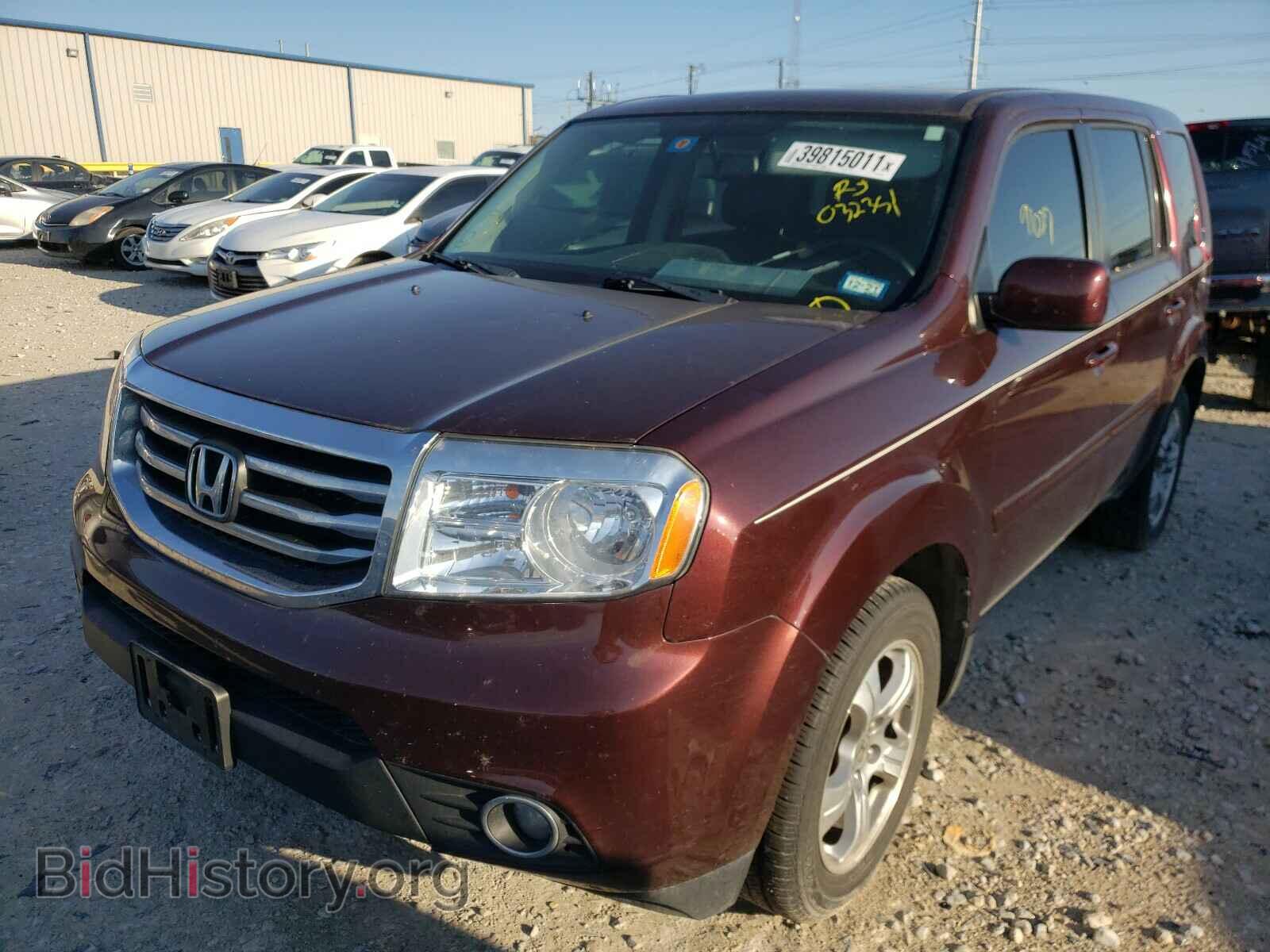 2013 HONDA PILOT - VIN: 5FNYF3H76DB032351 - Фото 2