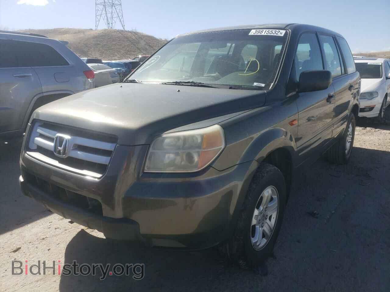 2006 HONDA PILOT - VIN: 2HKYF18116H532955 - Фото 2