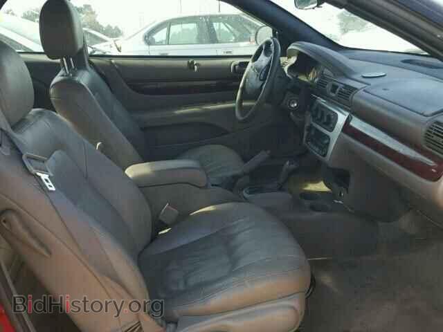 2002 CHRYSLER SEBRING - VIN: 1C3EL55R32N187228 - Фото 5