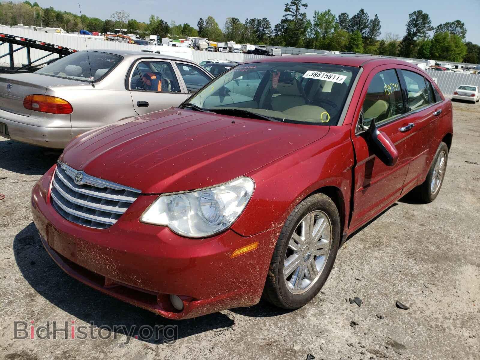 2008 CHRYSLER SEBRING - VIN: 1C3LD66M28N214991 - Фото 2