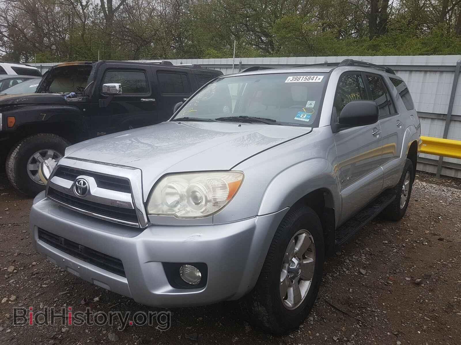 2007 TOYOTA 4RUNNER - VIN: JTEBU14R170118785 - Фото 2