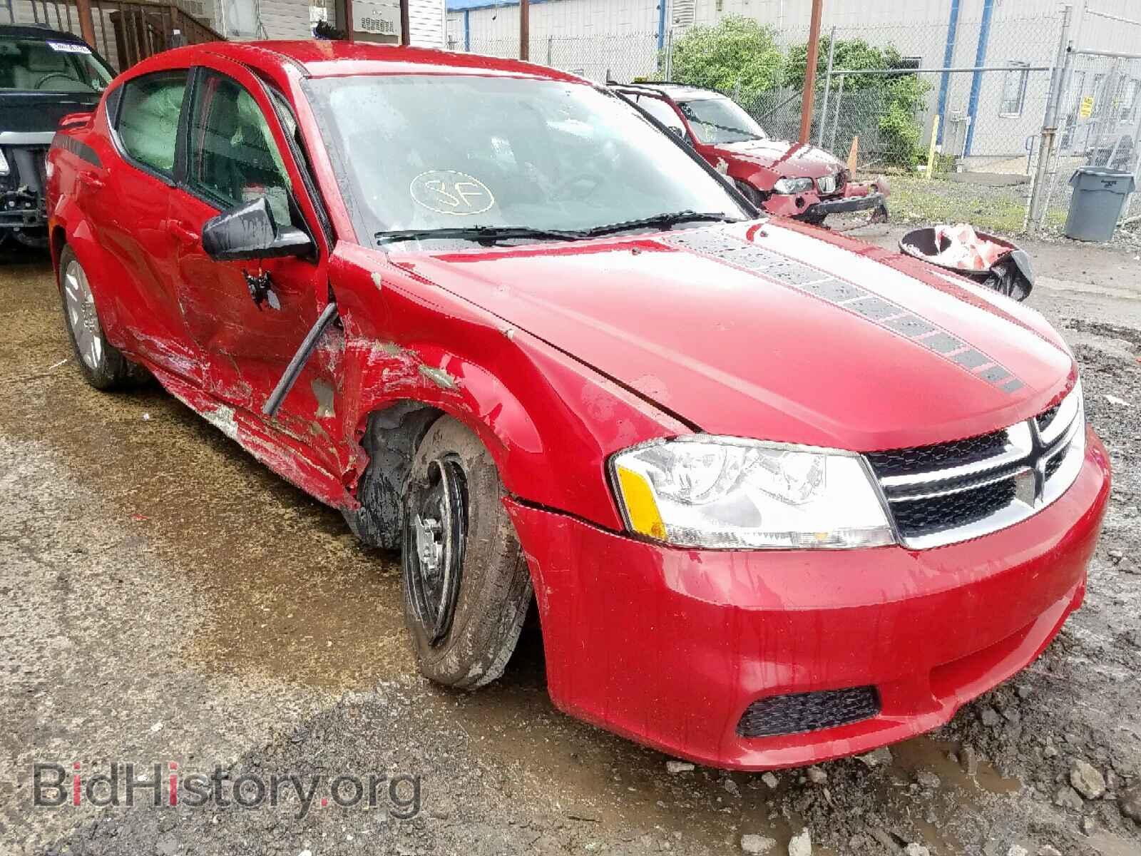 Фотография 1C3CDZAB2EN196835 - DODGE AVENGER 2014