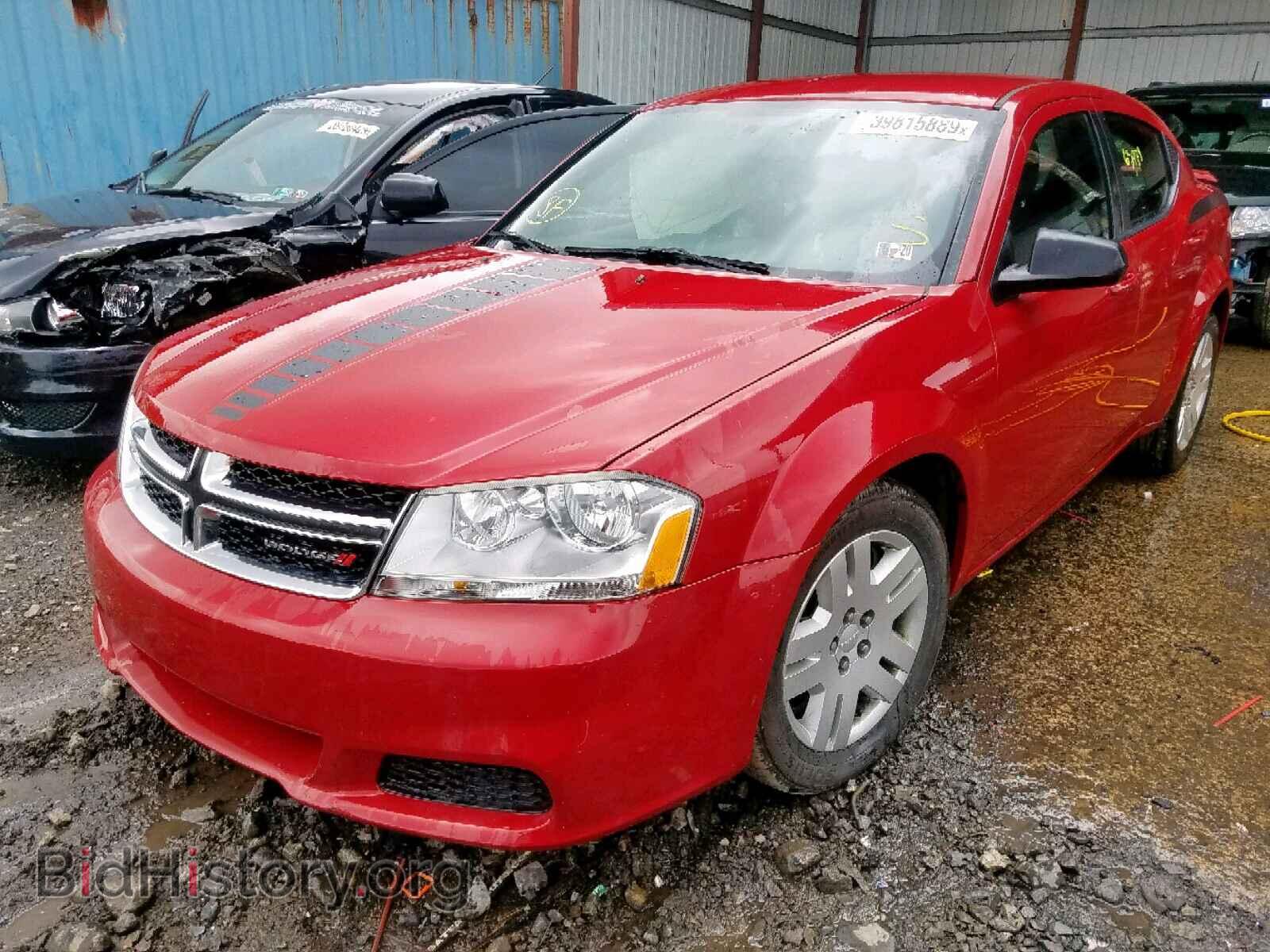 2014 DODGE AVENGER - VIN: 1C3CDZAB2EN196835 - Фото 2