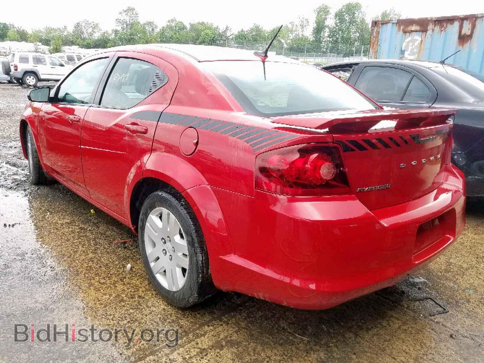 2014 DODGE AVENGER - VIN: 1C3CDZAB2EN196835 - Фото 3