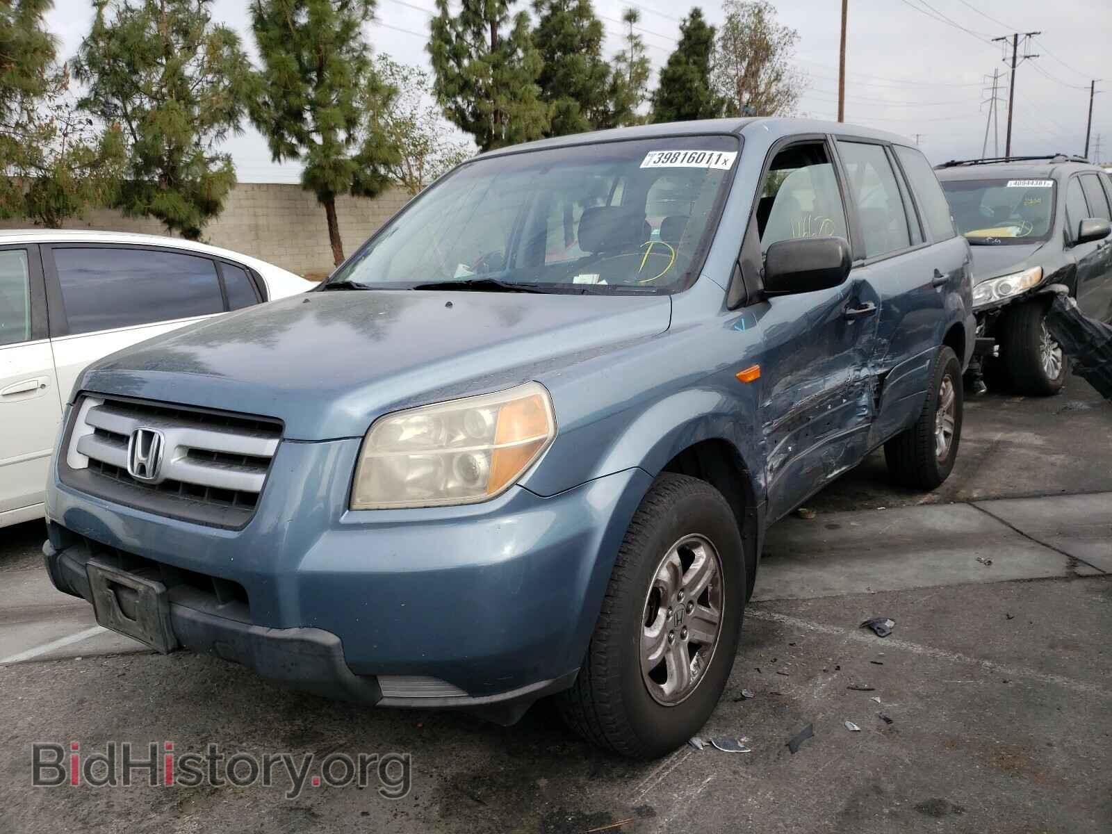 2007 HONDA PILOT - VIN: 5FNYF28157B045182 - Фото 2