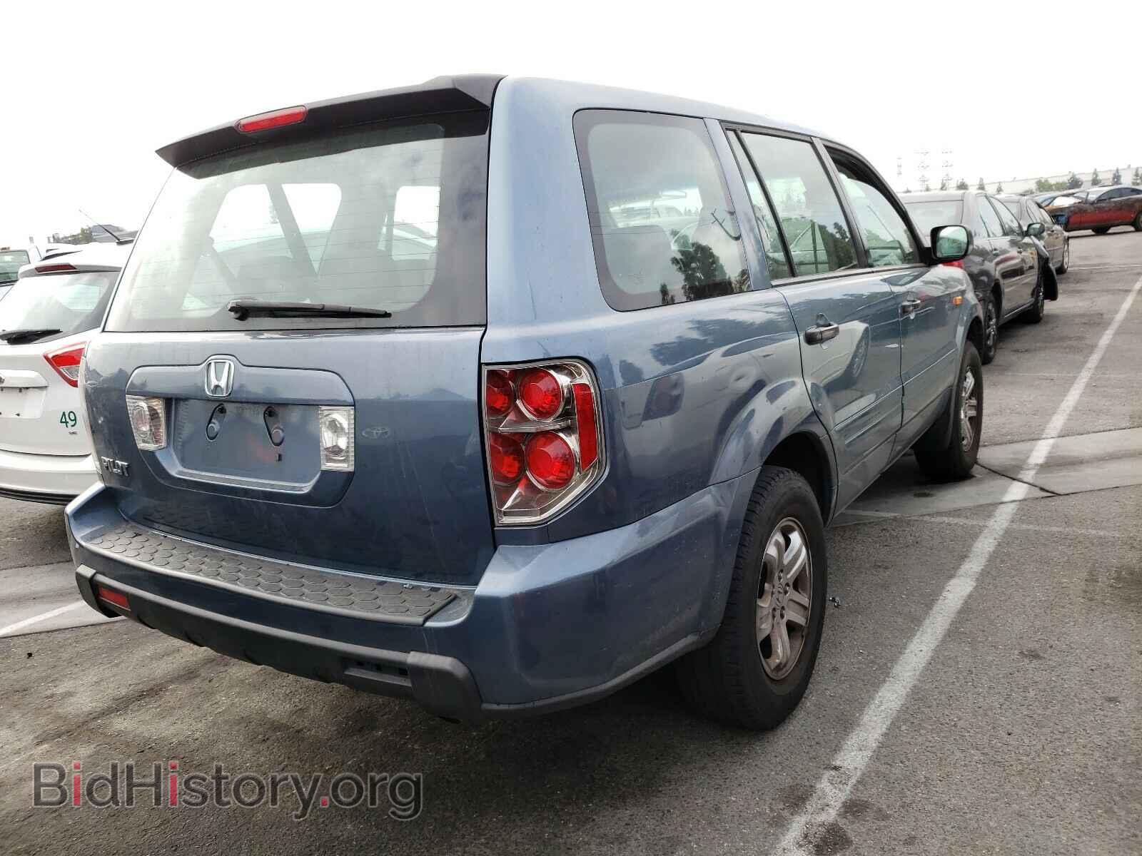 2007 HONDA PILOT - VIN: 5FNYF28157B045182 - Фото 4