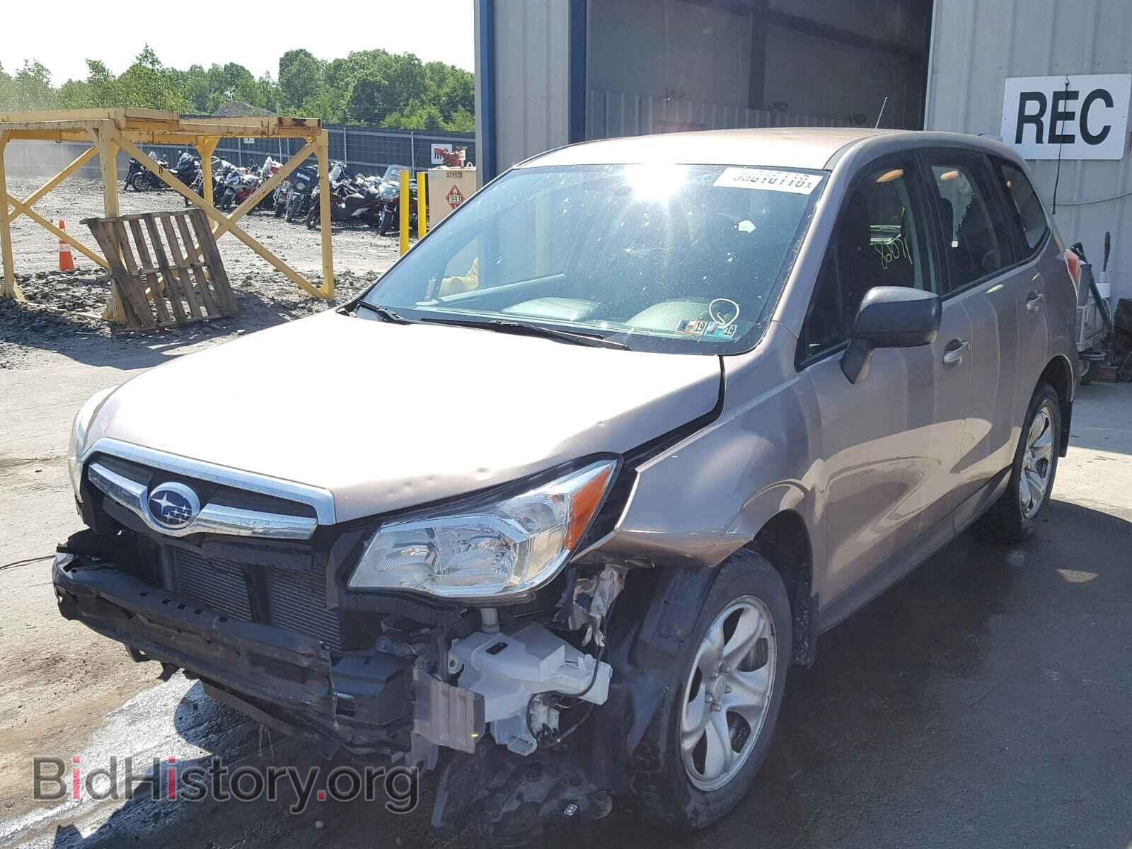 2014 SUBARU FORESTER - VIN: JF2SJAAC3EH510745 - Фото 2