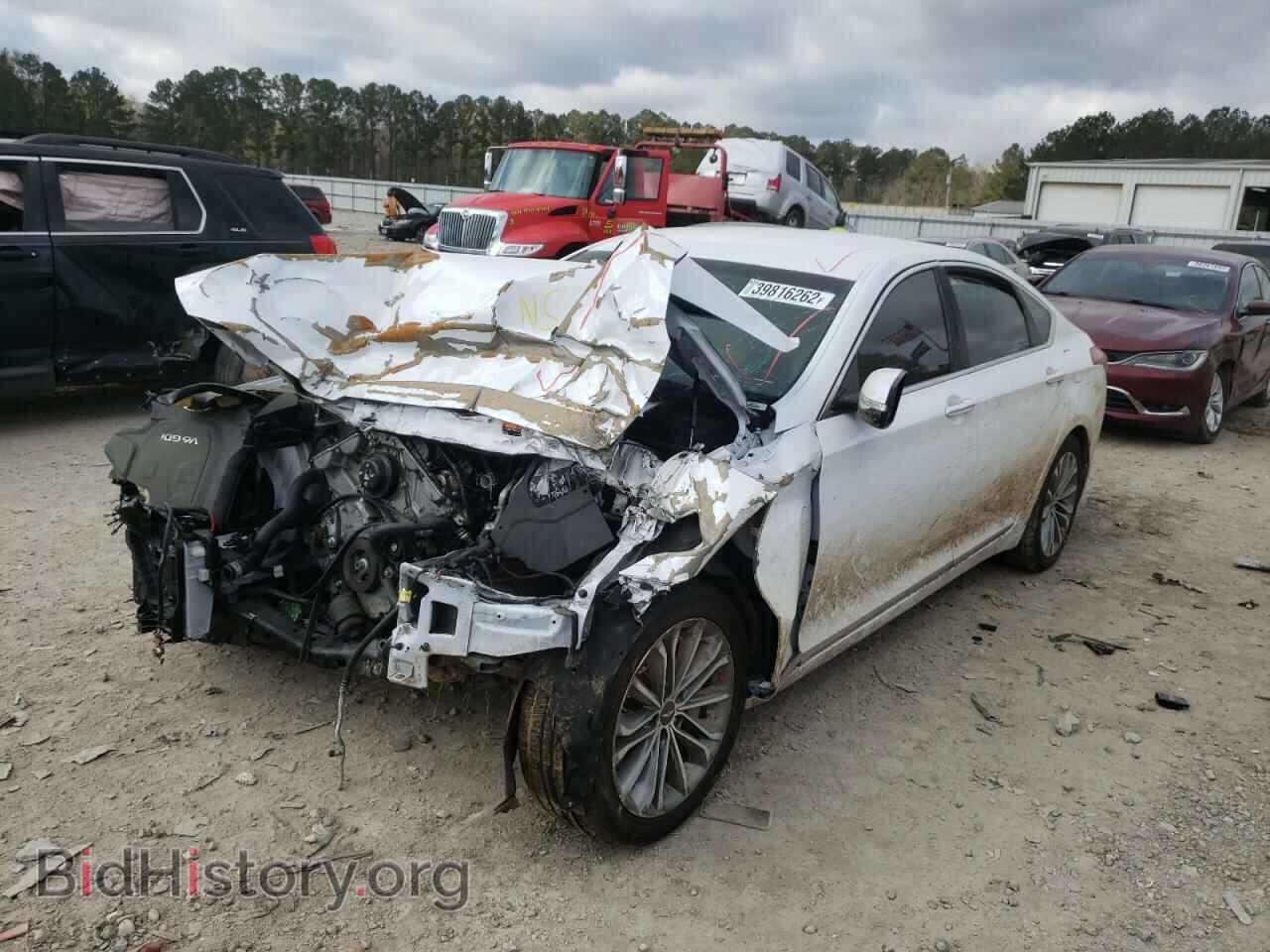 2016 HYUNDAI GENESIS - VIN: KMHGN4JE2GU121967 - Фото 2
