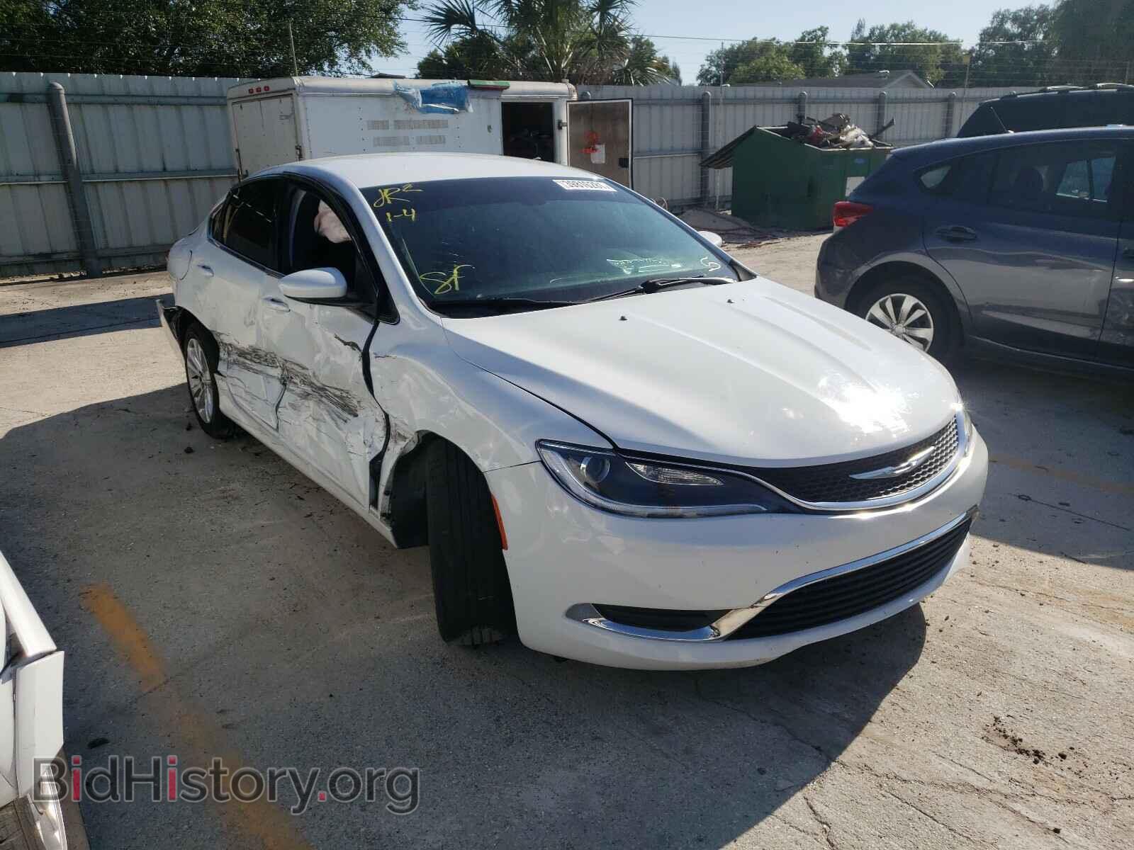 Фотография 1C3CCCAB1GN142672 - CHRYSLER 200 2016
