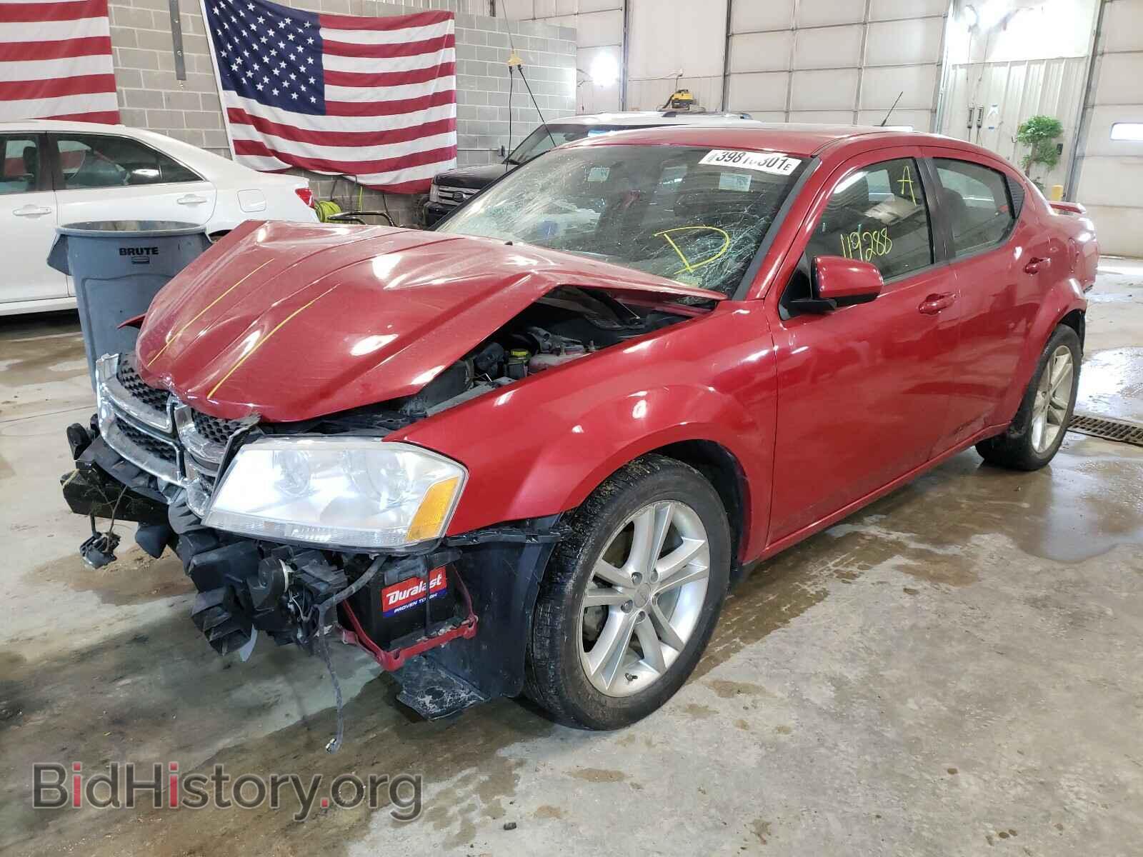 2011 DODGE AVENGER - VIN: 1B3BD1FG9BN510877 - Фото 2