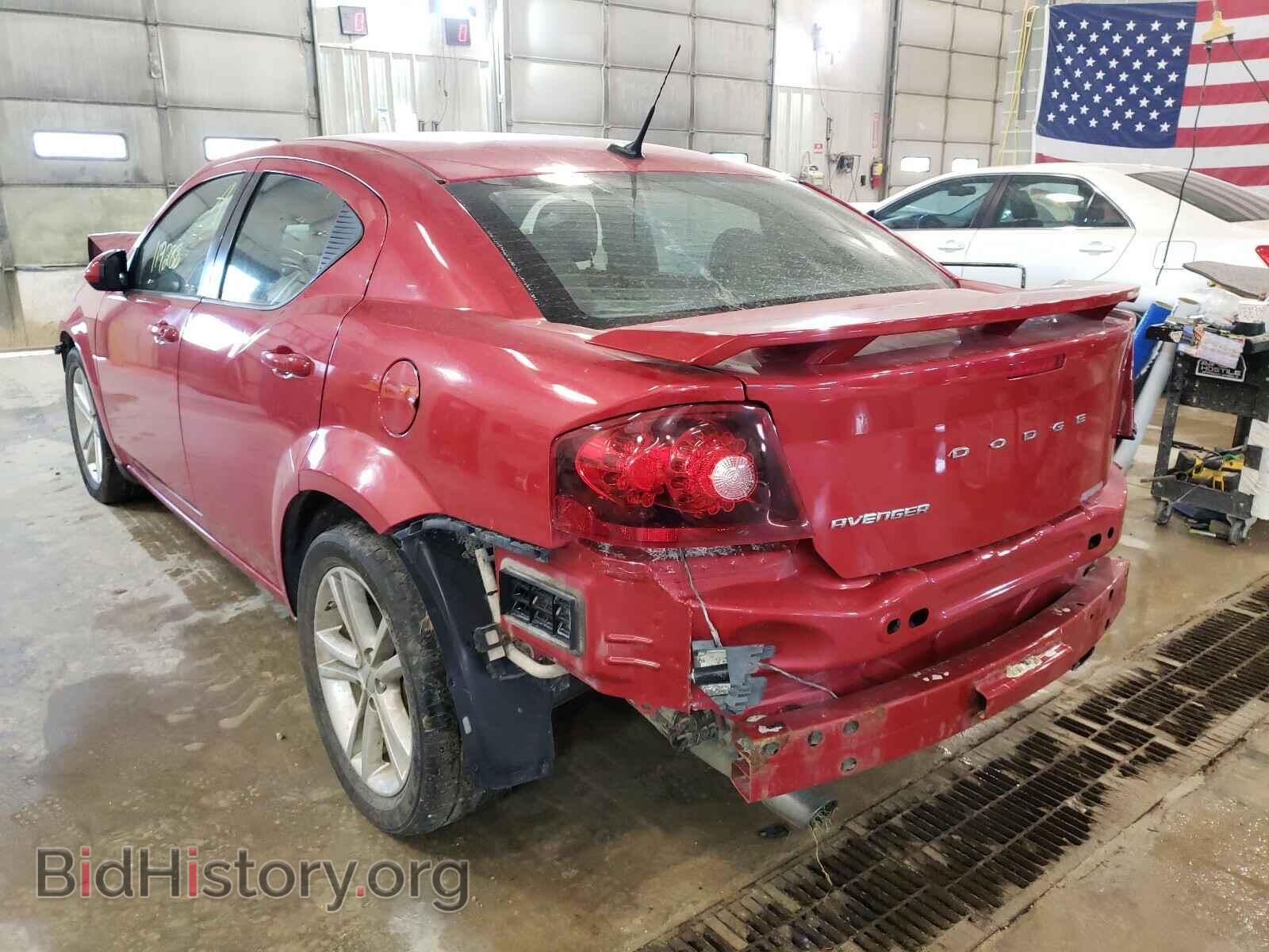 2011 DODGE AVENGER - VIN: 1B3BD1FG9BN510877 - Фото 3