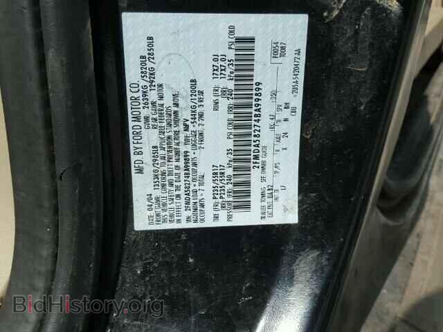 2004 FORD FREESTAR - VIN: 2FMDA58274BA99899 - Фото 10