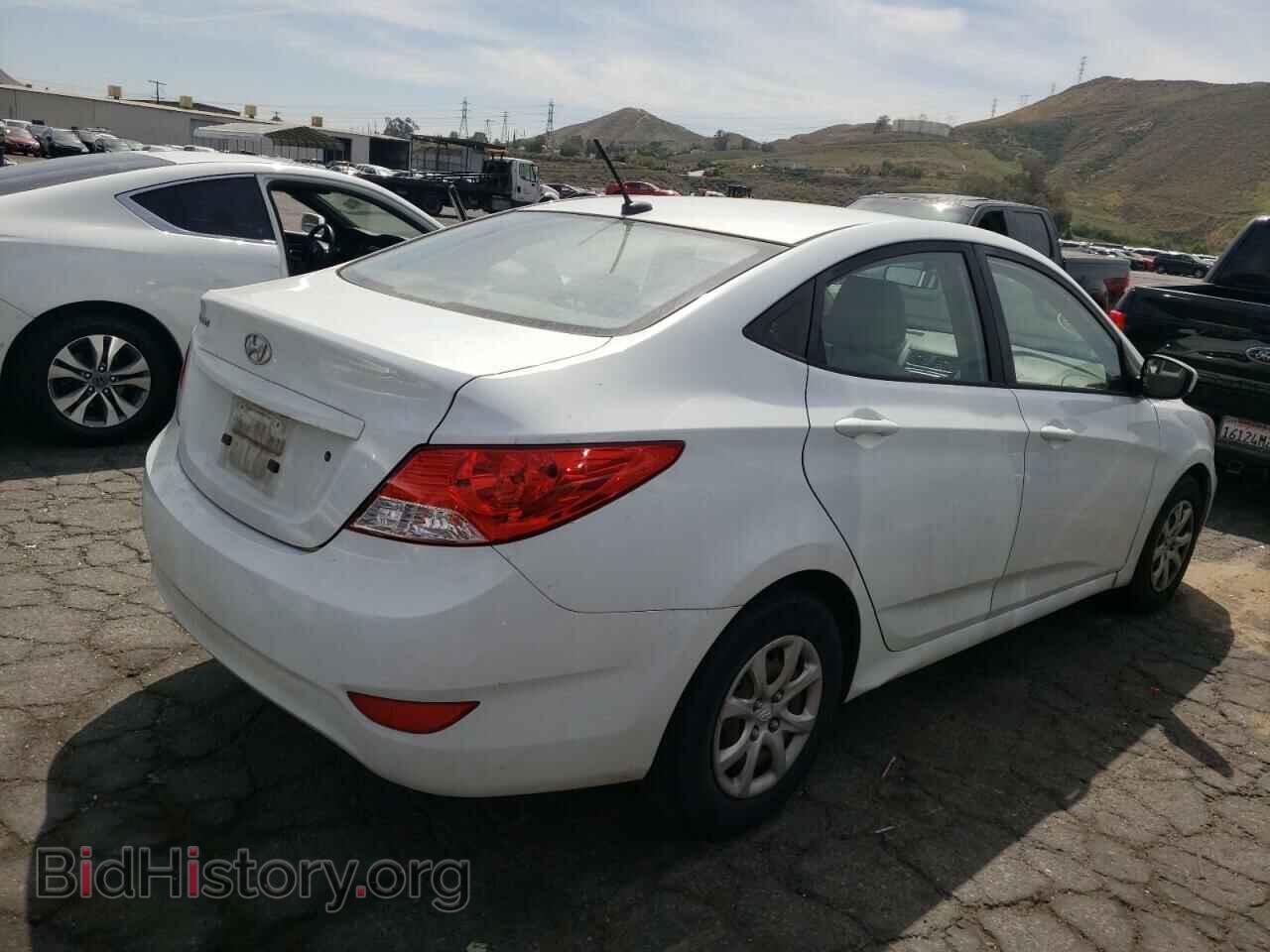 2014 HYUNDAI ACCENT - VIN: KMHCT4AE4EU767609 - Фото 4